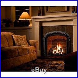 Gas Fire Large Fireplace Logs Set 10 Pcs Ceramic Wood All Types Pits Realistic