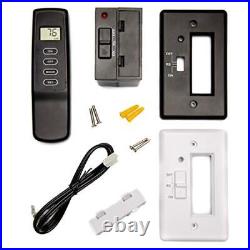 Gas Fireplace Remote Control On/Off with Thermostat Remote and Receiver Kit
