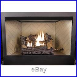 Gas Ventless Fireplace Logs Unvented Artificial Natural Fake Heating Heater Best