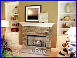 Gas Ventless Fireplace Logs Unvented Artificial Natural Fake Heating Heater Best