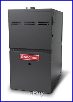 Goodman 2.5 Ton Gas Furnace 14 Seer Split System AC 80% AFUE Horizontal 60k BTU