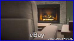 Gorgeous 55,000 BTUs 24 Gas Vented Log Set For Fireplace Insert Natural Looking
