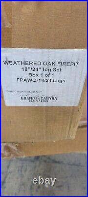 Grand Canyon 18 to 24 Inch Arizona Weather Oak Gas Log Set FPAWO-18-24