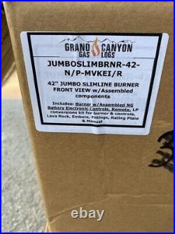 Grand Canyon 42 Jumbo Slimline Indoor Vented Natural Gas Burner
