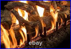 Grand Canyon Arizona Weathered Oak Jumbo Slimline Vented Gas Logs Set