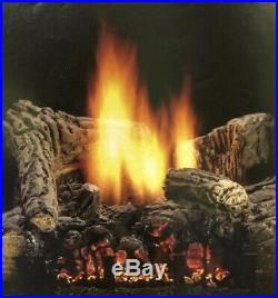 Hargrove 26 Timberland Glow Vent-Free Gas Log with Real Fyre Remote Control