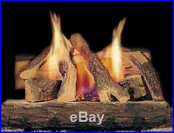 Hargrove Hearth 24 Cyprus Campfire Vented Gas Log Set Remote Natural Gas