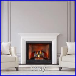 HearthSense CSW18HVL Natural Gas Vented Fireplace Logs Set, Use with Natural Gas