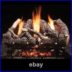 Heritage Char Vent Free 30 Gas Logs with Millivolt Control NG