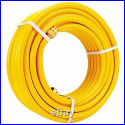 Kinchoix 100ft 3/4'' Natural Gas Hose Line Corrugated Tubing with 2 Male Fitt