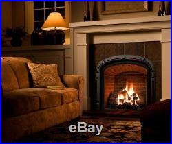 Large Gas Fireplace Logs 10 Piece Set of Ceramic Wood Logs. All Types of Gas &