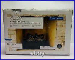 Leasant Hearth 19.75-in 30000-BTU Dual-Burner Vent-Free Gas Fireplace Logs