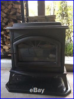 Lennox Traditions Cast Iron Gas Fireplace complete with Gas Logs & Hearth Pad