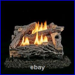 Lost River Ventless Gas Log Set 18 Traditional Oak, Logs Only