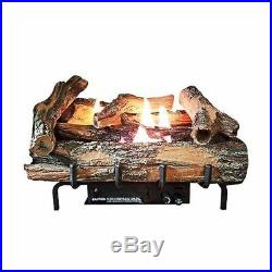 Low Country Timber 24 Vent-Free Log Set with Manual Control LP