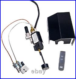 Low Profile Propane Gas Automatic Pilot Kit with Basic Variable Flame Height Rem