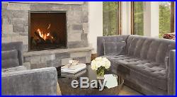 Majestic Marquis II 36 Direct Vent Natural Gas Fireplace with Log Set & LED Lights
