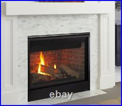 Majestic Meridian Platinum 42 Direct Vent Gas Fireplace with Log Set & Embers