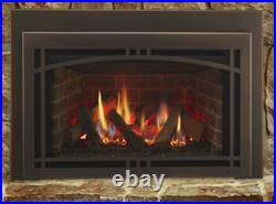 Majestic Ruby 30 Direct Vent Natural Gas Insert with Remote Control & Log Set