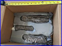 Marquis Kingsman 4 piece driftwood Log Wood set fireplace Vented/Vent-Free Gas