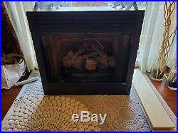 Monessen Ventless fireplace with gas attachement, logs, and Oak Mantle