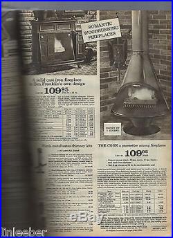 Montgomery Wards Pacesetter Freestanding Cone Stove/FireplaceElectric/Gas Logs