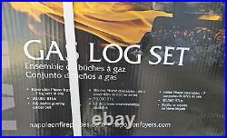 NEW Napoleon GL32N (NG) 32 Gas Log Set wood burning fireplace conversion kit