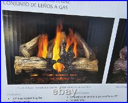 NEW Napoleon GL32N (NG) 32 Gas Log Set wood burning fireplace conversion kit