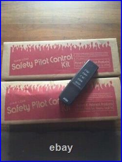 NIB 2 ROBERT H PETERSON SPK 26 SAFETY PILOT KITS FOR GAS LOGS With REMOTE
