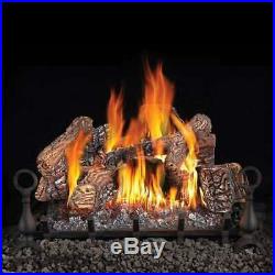 Napoleon Fiberglow 30 Vented Ceramic Log Set Insert for Gas Fireplace (Damaged)
