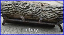 Natural gas Fireplace heater Insert Burner 24 inch vented W Ceramic Logs Works