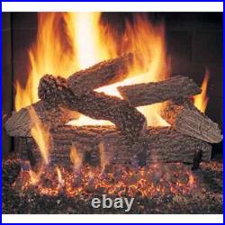 New Golden Blount Fireplace Gas Logs Round Mountain Fresh Cut 30 RM-30FC