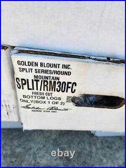 New Golden Blount Fireplace Gas Logs Round Mountain Fresh Cut 30 RM-30FC