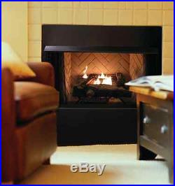 Oakwood Fireplace Natural Gas Vent Free 24 in. Logs Manual Control Heating Flame