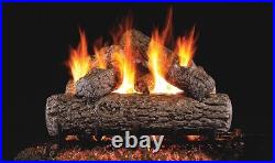 Open BoxRH Peterson Real Fyre R-36 Vented 36 Inch Golden Oak Log Set No Burner