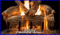 Open Box Grand Canyon Gas Logs AWO21LOGS- 21 Arizona Weathered Oak Log