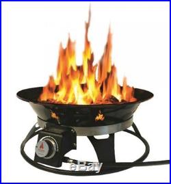 Outland Firebowl 863 Cypress Outdoor Portable Propane Gas Fire Pit with