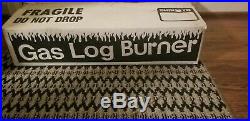 Peterson Gas Log Burner G4-24 and Fireplace Logs LP (Propane)