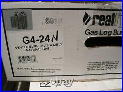 Peterson Real Fyre 24 Gas Logs G4 Burner Kit (no logs) Natural Gas