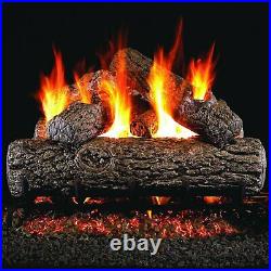 Peterson Real Fyre 24 Golden Oak Gas Logs & Burner Kit