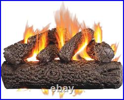 Peterson Real Fyre 24 Post Oak Gas Logs Only No Burner