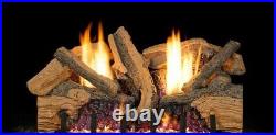 Peterson Real Fyre 24? Vent Free Foothill Split Oak Fireplace Logs-LOGS ONLY