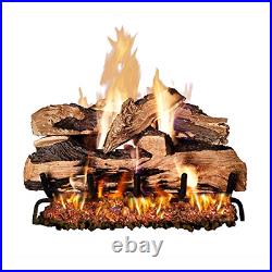 Peterson Real Fyre 24-inch Split Oak Designer Plus Gas Logs Logs Only, No Burner