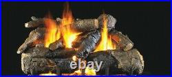 Peterson Real Fyre 30 Charred American Oak Vented Fireplace Gas LOGS ONLY-CHAO