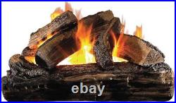 Peterson Real Fyre Gas Logs Only No Burner, 18-Inch Split Oak (Logs Only)