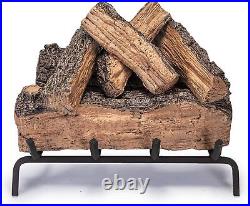 Peterson Real Fyre Gas Logs Only No Burner, 18-Inch Split Oak (Logs Only)