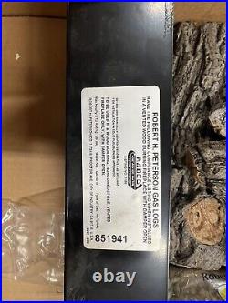 Peterson Real Fyre Gas Logs Only No Burner, 18-Inch Split Oak (Logs Only)