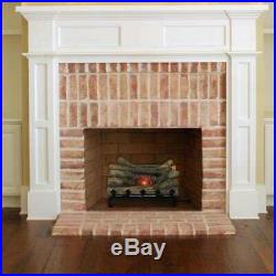Pleasant Hearth 20 in. Electric Crackling Log Set