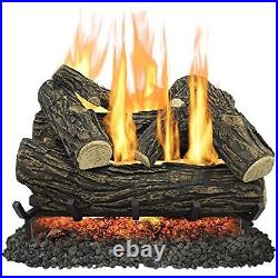 Pleasant Hearth 24 Willow Oak Vented Gas Log Set 55,000 BTU's