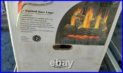 Pleasant Hearth 30 Arlington Ash Vented Gas Log Set 65,000 BTU's